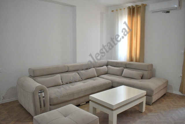 Two bedroom apartment for rent in Ali Demi street in Tirana.
It is located on the 2nd floor of a ne